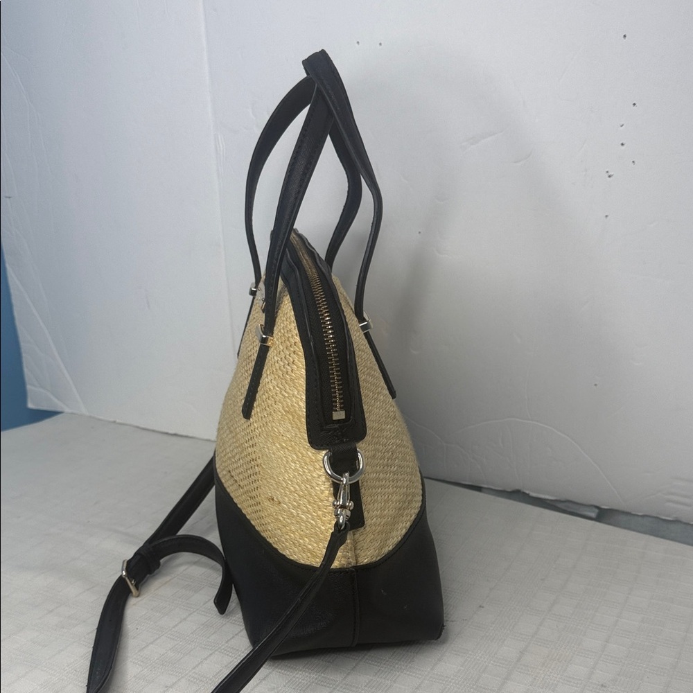 Kate Spade Cedar Street Straw Satchel Crossbody Bag - Picture 3 of 11